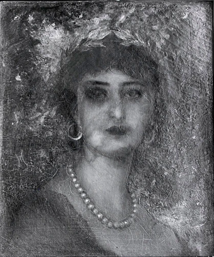 Ernest Hébert - Portrait de femme