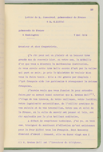 Gustave Eiffel - Biographie scientifique et industrielle. Résistance de l'air