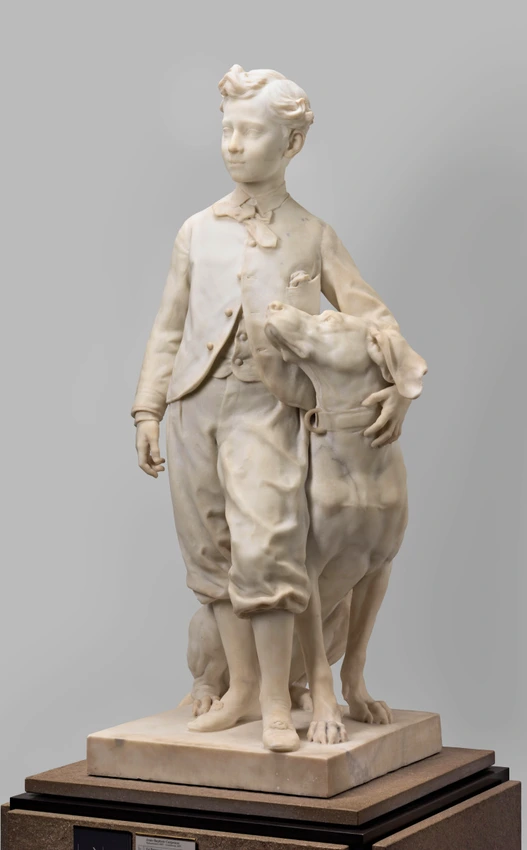 Le Prince impérial et le chien Néro - Jean-Baptiste Carpeaux