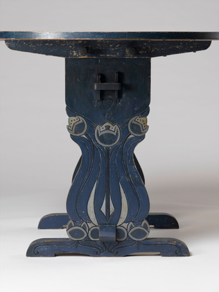 Heinrich Vogeler - Table de milieu