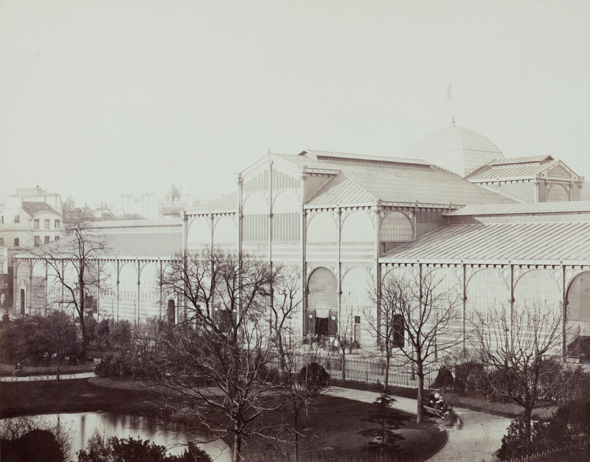 Charles Marville - Vue du marché du Temple