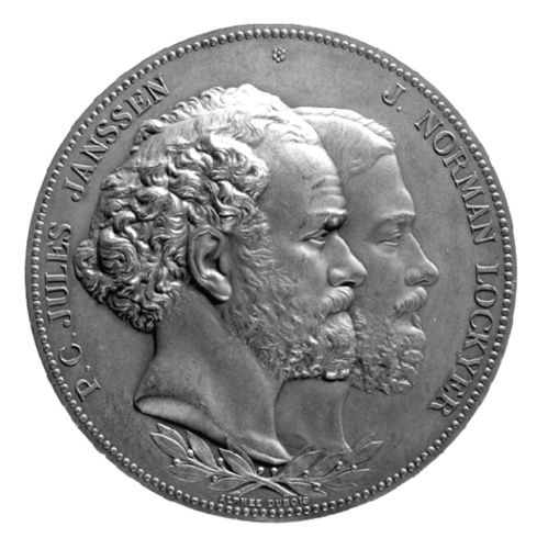 Alphée Dubois - P. C. Jules Janssen et J. Norman Lockyer