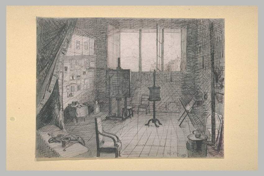 Odilon Redon - L'atelier de Redon