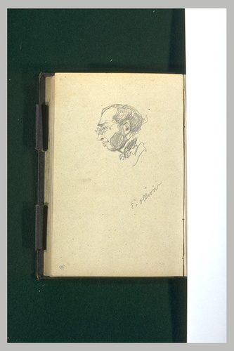 Léon Belly - Portrait d'E. Ollivier