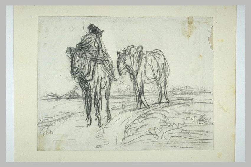 Jean-François Millet - Retour du laboureur