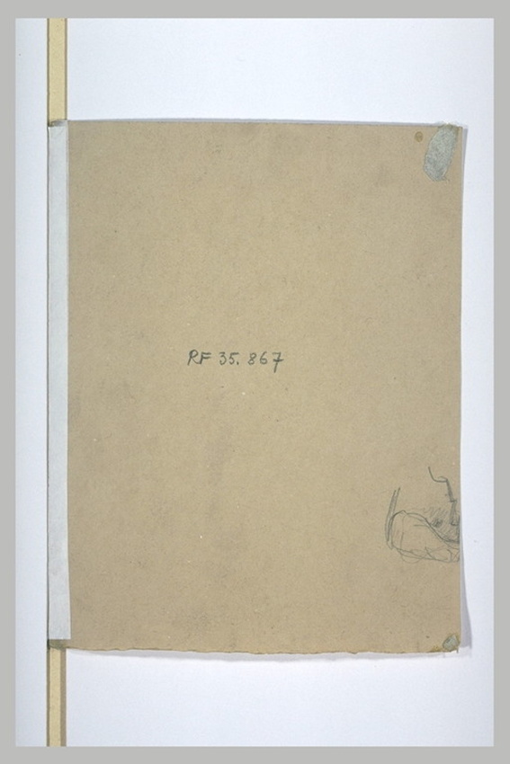 Luc Olivier Merson - Croquis indéchiffrable