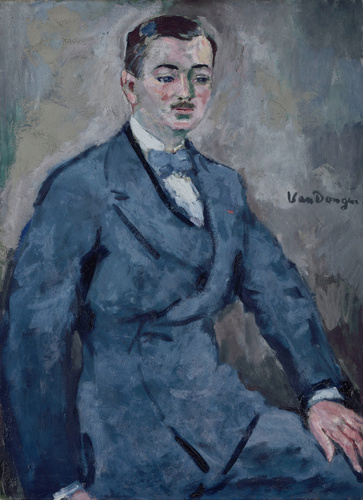 Kees Van Dongen - Portrait de Paul Guillaume}