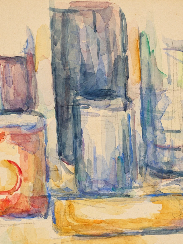 Paul Cézanne - Bocaux et pots de confiture
