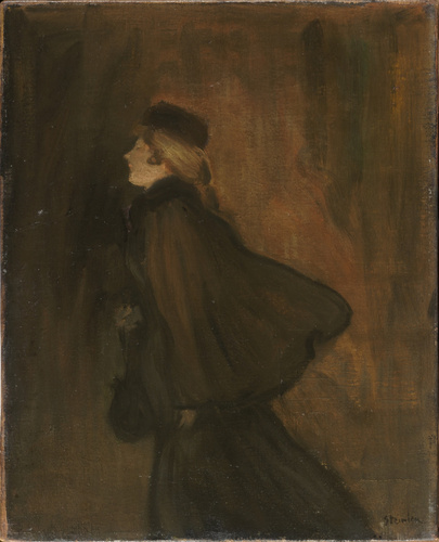 Théophile Alexandre Steinlen - Le Coup de vent