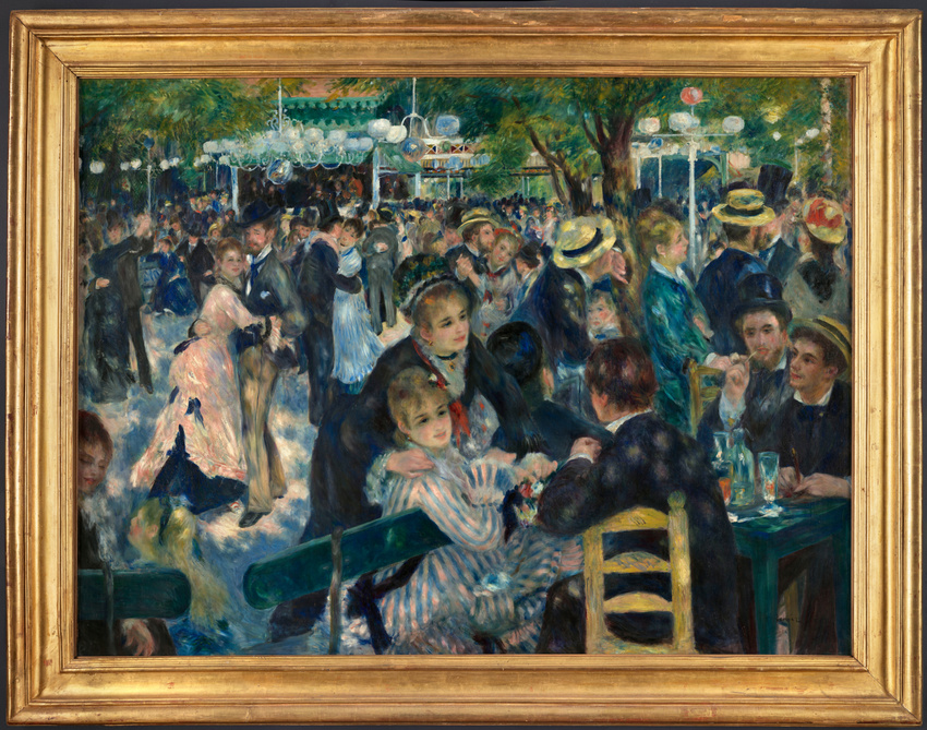 Bal du moulin de la Galette - Auguste Renoir | Musée d'Orsay