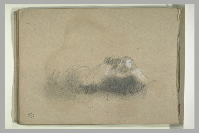 Jean-Baptiste Carpeaux - Deux figures étendues