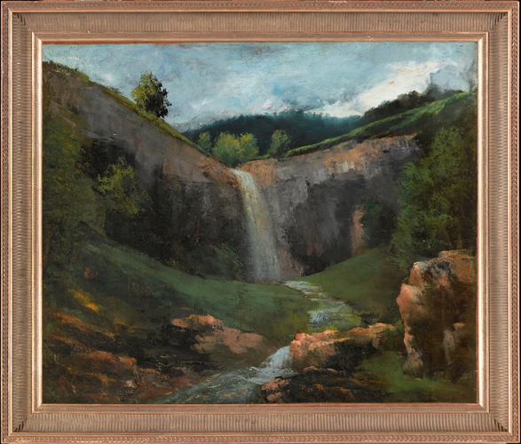 Gustave Courbet - Cascade et ruisseau