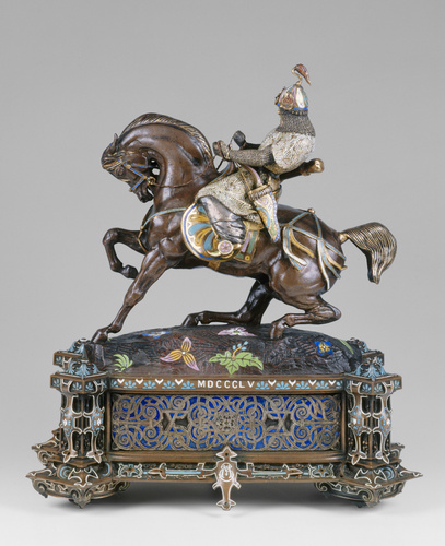 Antoine-Louis Barye - Guerrier tartare à cheval