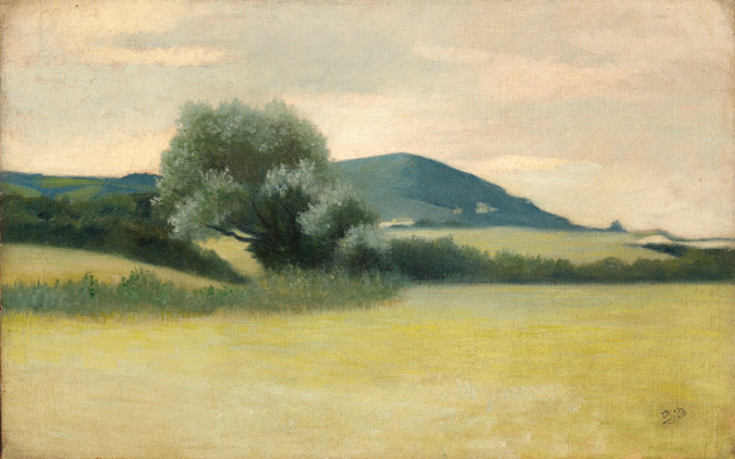 Alphonse Osbert - Dans la prairie le matin