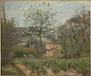 Camille Pissarro - Le Chalet, la Maison Rose