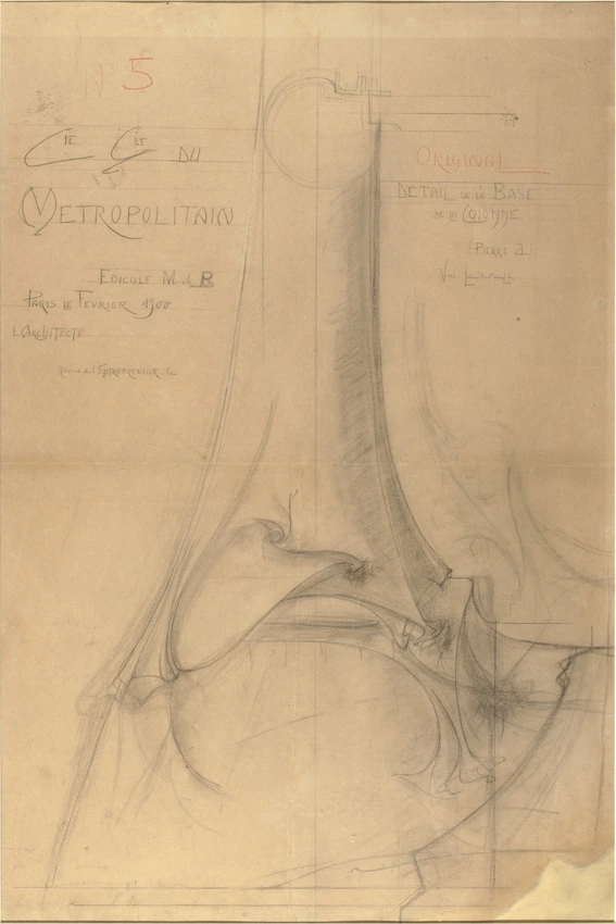 Hector Guimard - Paris, Le Métropolitain