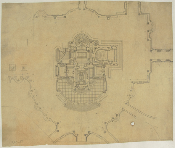 Hector Guimard - Travaux d'école. Problème d'identification