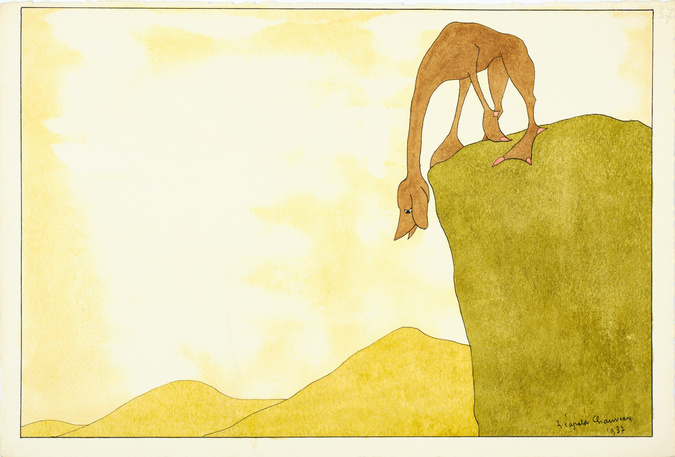 Léopold Chauveau - Paysage monstrueux