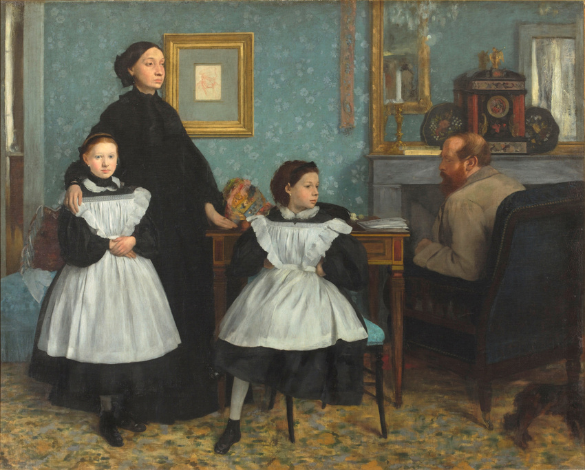 Edgar Degas - Portrait de famille