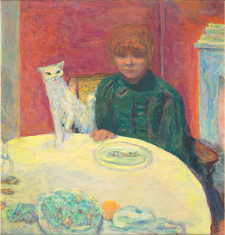 Pierre Bonnard - La Femme au chat