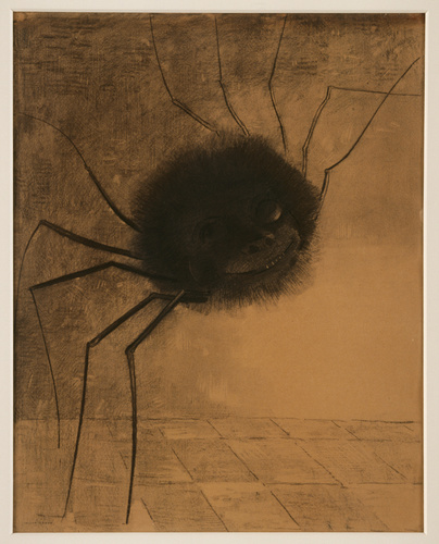 Odilon Redon - L'Araignée souriante