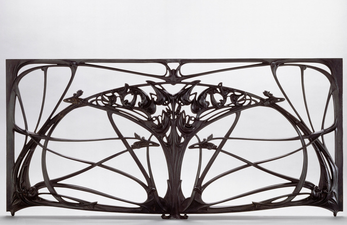 Hector Guimard - Panneau central de grand balcon