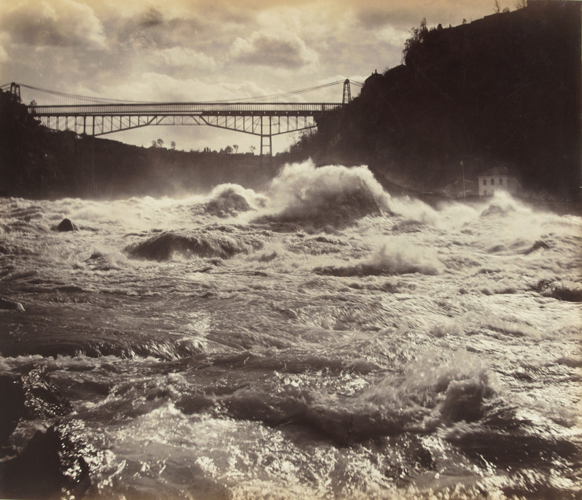 George Barker - Pont au dessus du Niagara