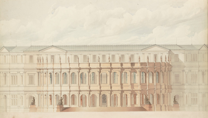 Marcellin Varcollier - Projet de construction pour la pointe de l'île de la Cité...