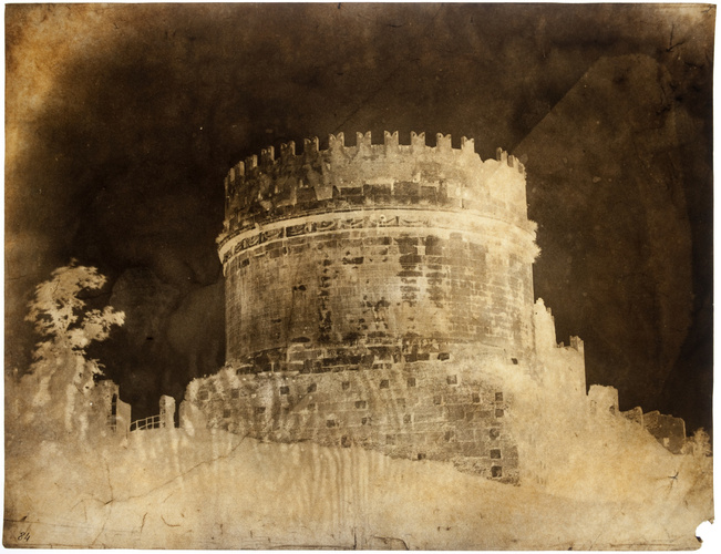 Frédéric Flachéron - Rome, tombeau de Cecilia Metella