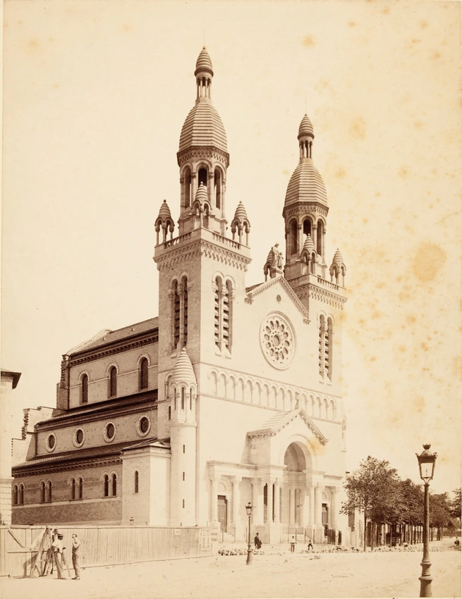 Eglise Sainte Anne de la Maison Blanche, rue de Tolbiac à Paris, par