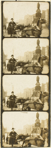 Auguste Lumière - Plaque 54, film 708, Dublin, O'Connel Bridge