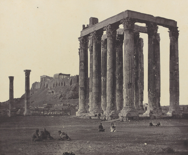 James D. Robertson - Athènes - Temple de Jupiter Olympien