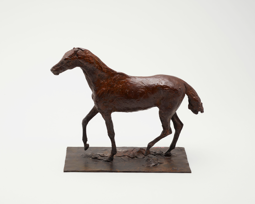 Edgar Degas - Cheval en marche