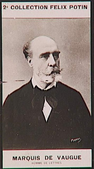 Eugène Pirou - Marquis Jean-Melchior de Vogüé, homme de lettres