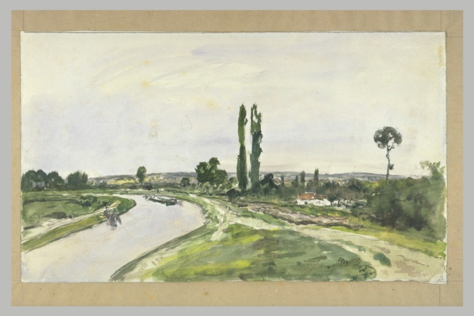 Johan Barthold Jongkind - Les bords de l'Allier