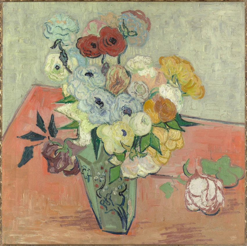 Vincent Van Gogh - Roses et anémones