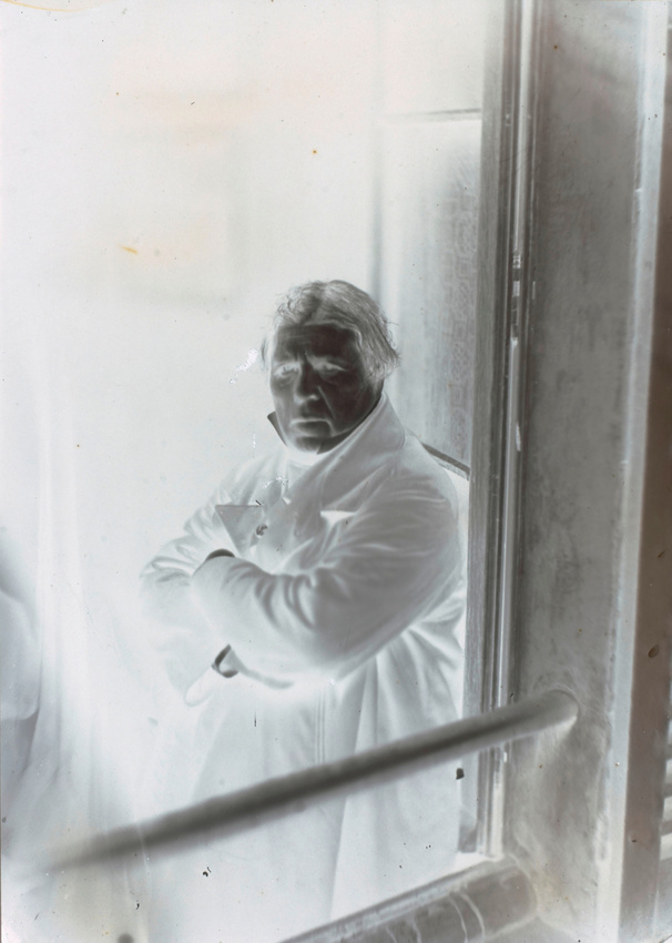 Camille Dolard - Portrait d'Ingres à la fenêtre
