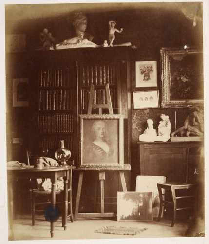Achille Bonnuit - Intérieur d'atelier