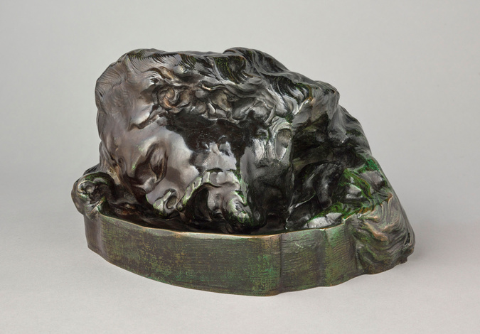 Auguste Rodin - Tête de saint Jean-Baptiste sur un plat