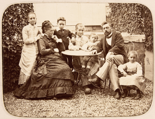 Jules David - Gustave Eiffel et sa famille à Levallois-Perret