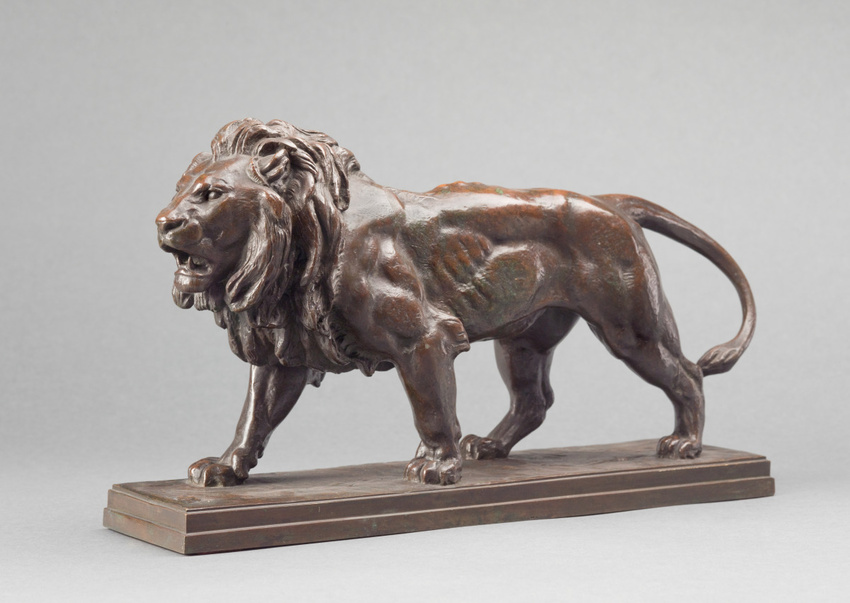 Antoine-Louis Barye - Lion marchant
