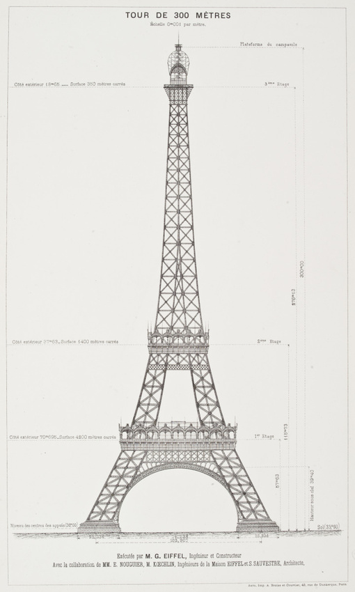 LA TOUR DE 300 MÈTRES （300メートルの塔） LA TOUR DE 300 METRES Gustave Eiffel エッフェル塔 – 南洋堂書店