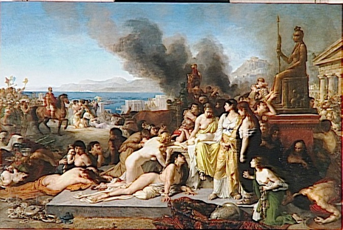 Tony Robert-Fleury - Le Dernier Jour de Corinthe