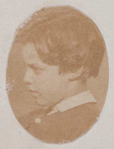 Clementina Hawarden - Cornwallis Maude (fils du couple Hawarden), de profil