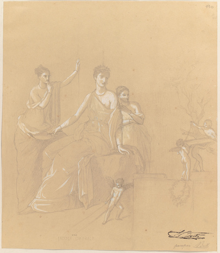 Louis Boitte - Naples, Musée National, Hercule ivre et Omphale