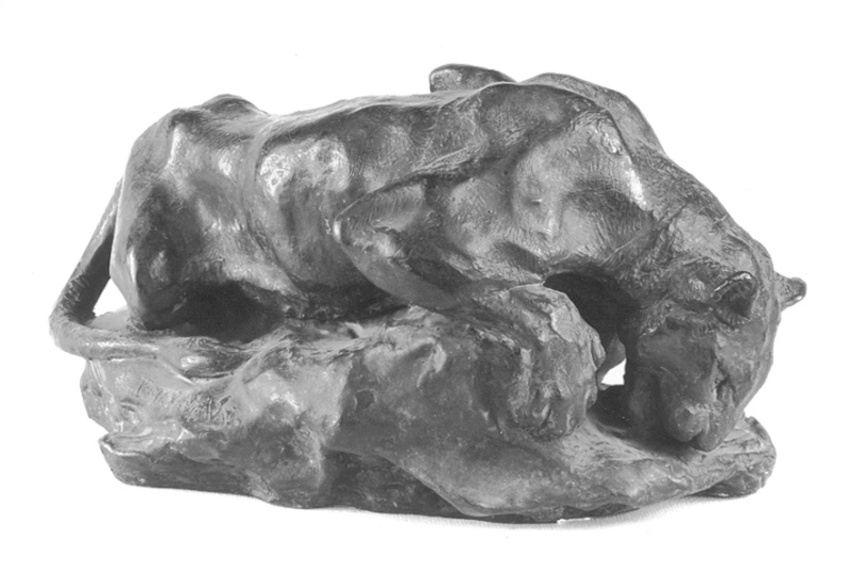 John Macallan Swan - Lionne se désaltérant