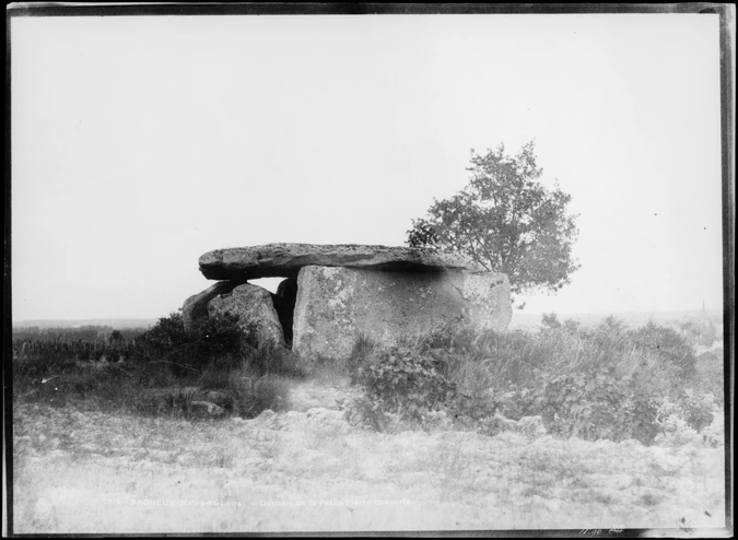 Gustave Le Gray - Bagneux (Maine-et-Loire) - Dolmen dit "petite pierre couverte"