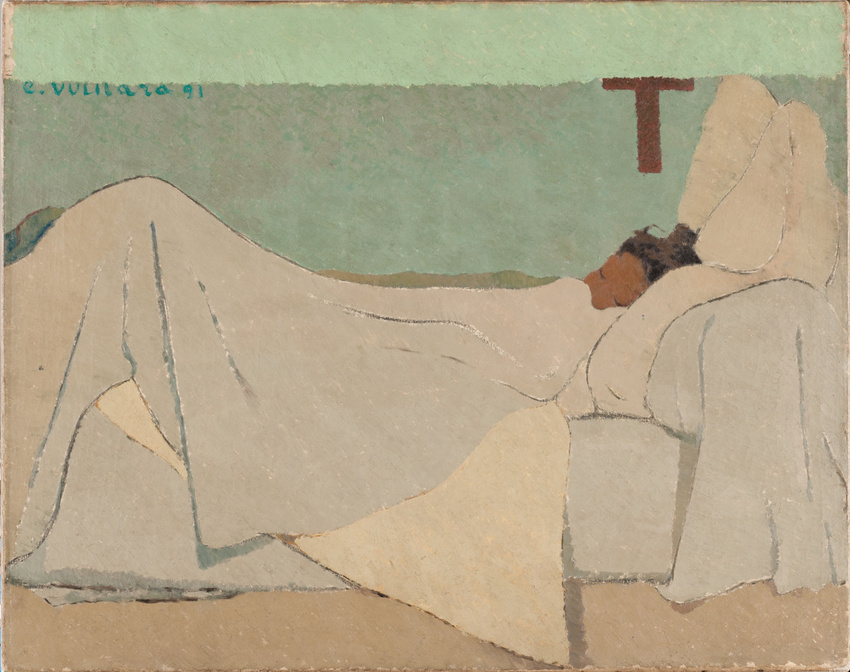 Au lit - Edouard Vuillard | Musée d'Orsay