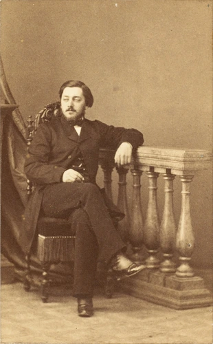 André Adolphe Eugène Disdéri - Gustave Eiffel assis