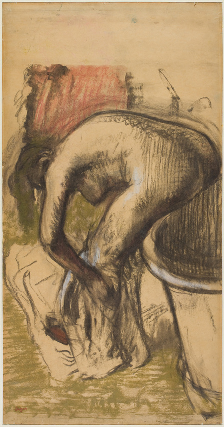 Edgar Degas - Baigneuse s'essuyant